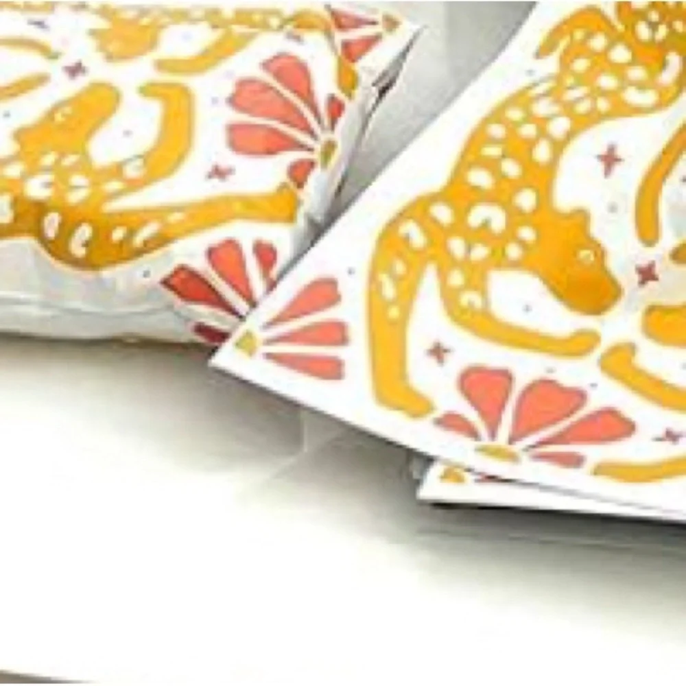 Dancing Leopards 🐆 🐆 Print Polymailers.         10 x 13  qty 25